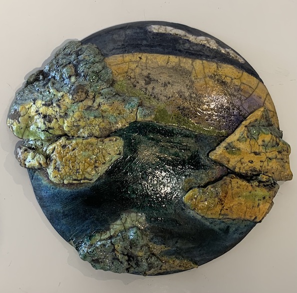 Lynne Wilson|  Unfolding Land Series| Wall Discs    | McAtamney Gallery and Design Store   | Geraldine NZ